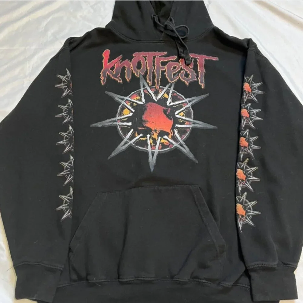 Slipknot Knotfest 2022 Tour Hoodie - Large - Picture 2 of 5